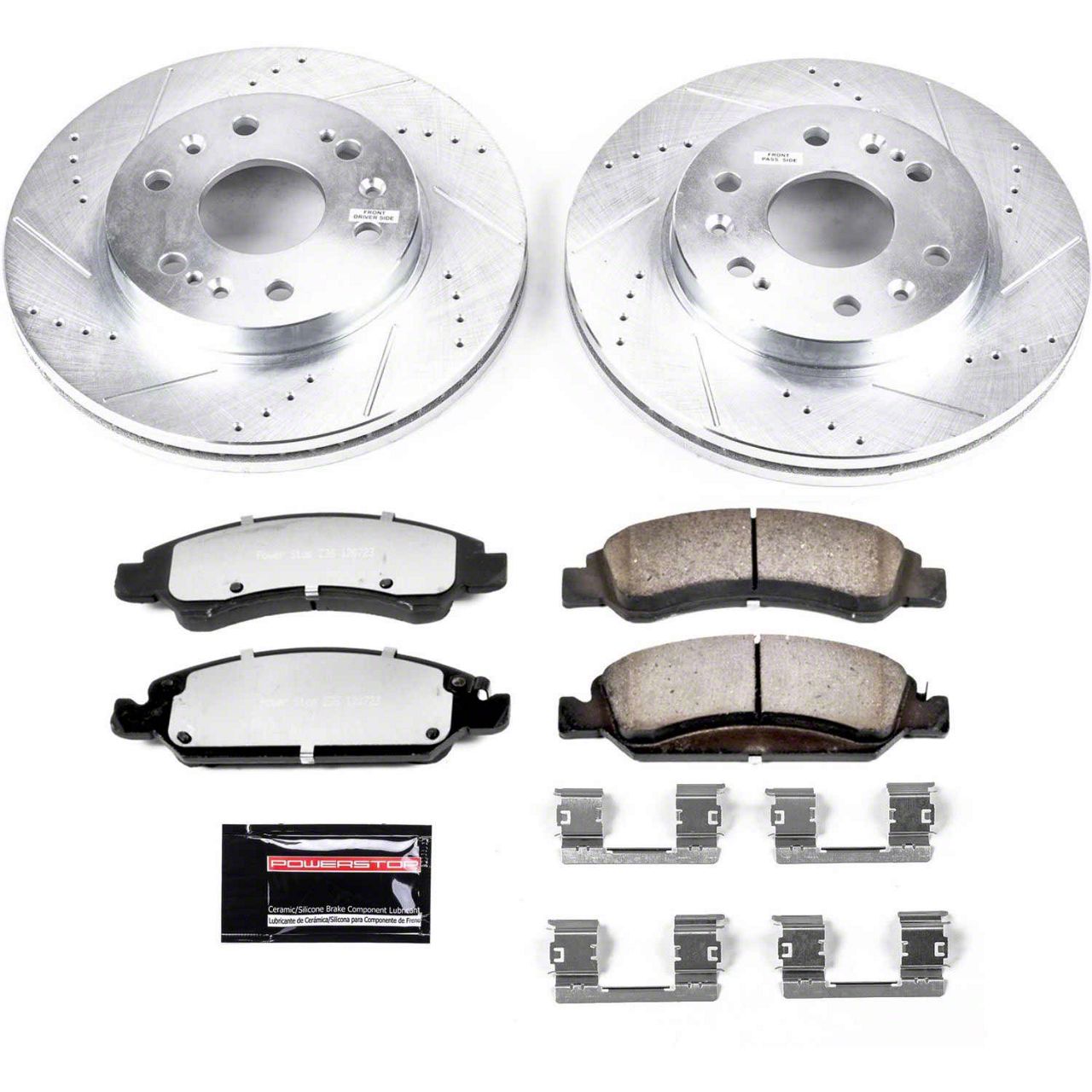 Details about  / For Chevy Silverado 3500 HD 07-10 Brake Pads Power Stop Z36 Extreme Truck /& Tow